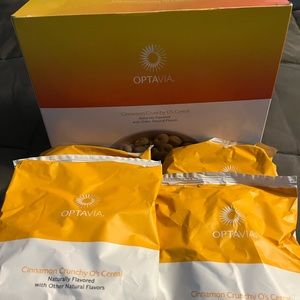Optavia Cinnamon O’s 1 full box + 4 single packs
